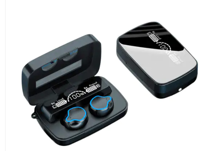 Audífonos Bluetooth M30: ¡Tus Oídos, Tu Música! Audífonos In-Ear con Power Bank para que la música no pare nunca.