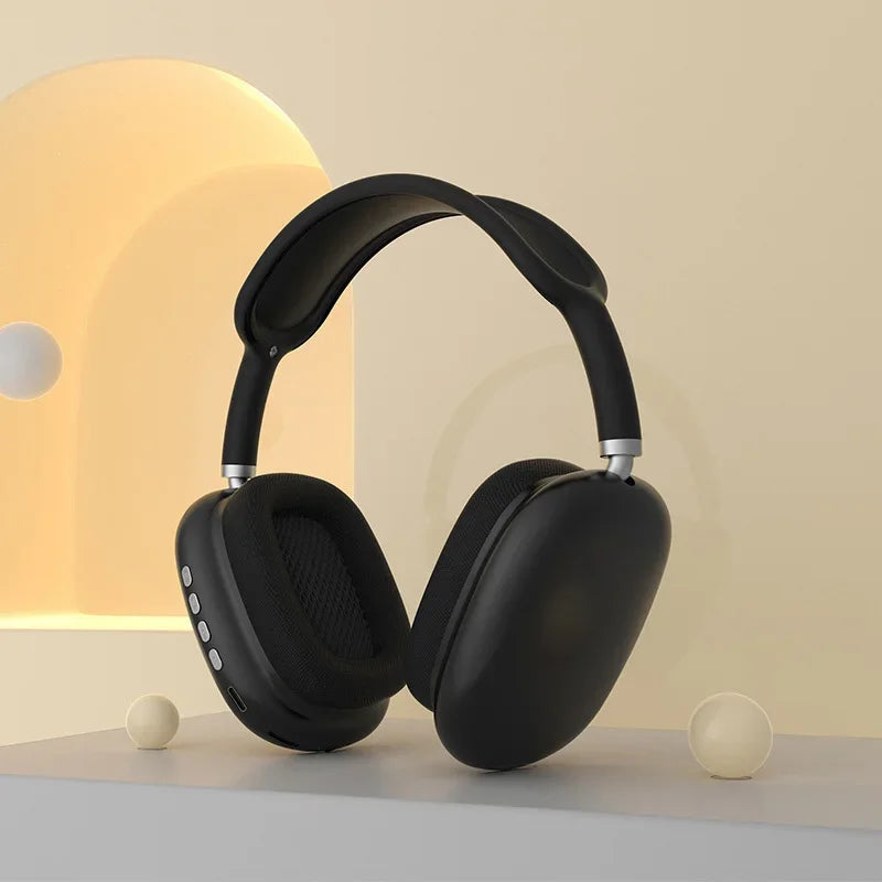 Audífonos Bluetooth Over-Ear Briame | Sonido Estéreo, Micrófono y Cancelación de Ruido – Para Gaming, Música y Deporte