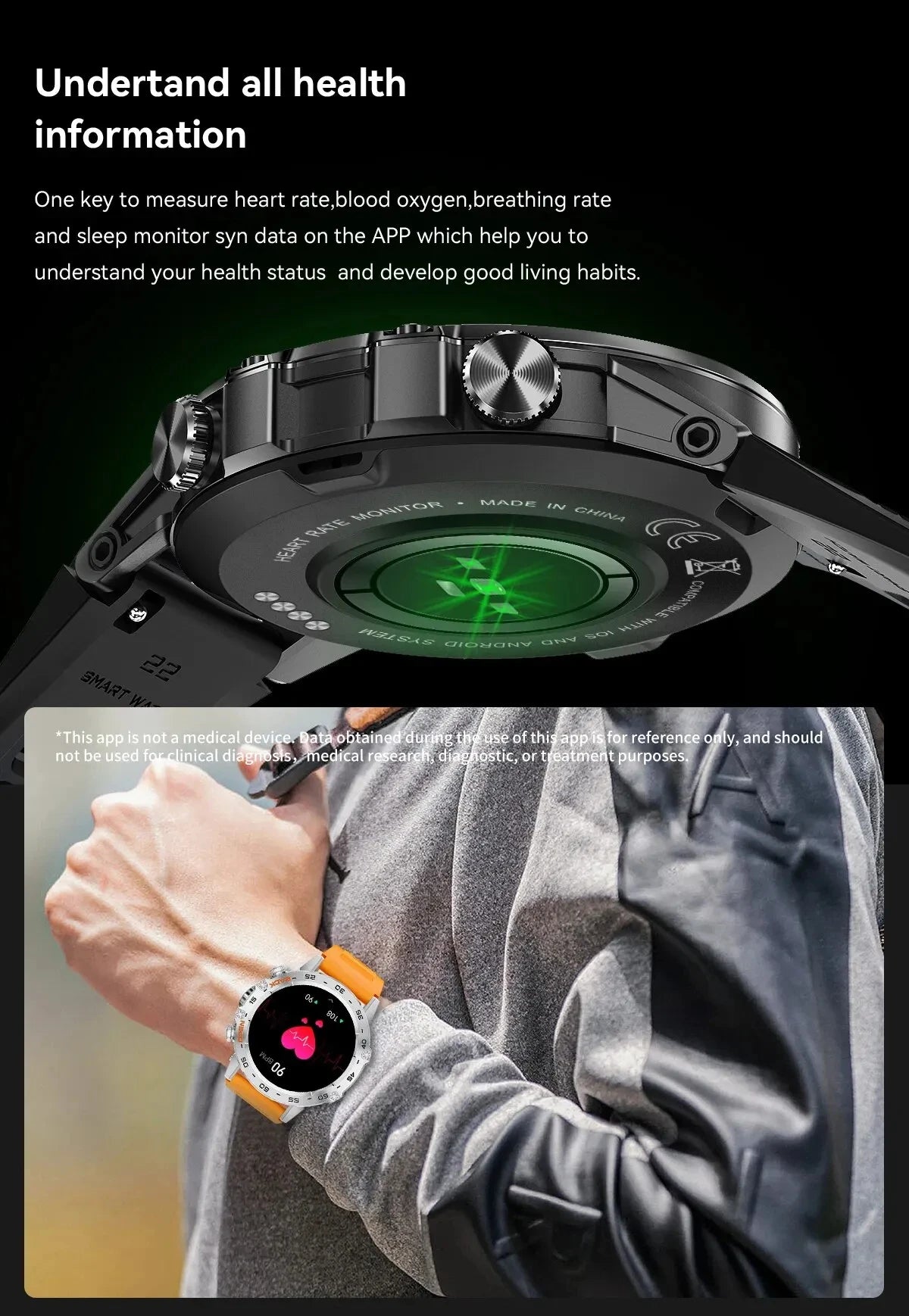 LIGE New1 | Smartwatch 1.39″ con Llamadas Bluetooth – Tu Compañero Fitness & Estilo