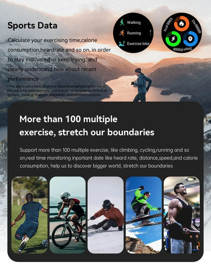LIGE New1 | Smartwatch 1.39″ con Llamadas Bluetooth – Tu Compañero Fitness & Estilo