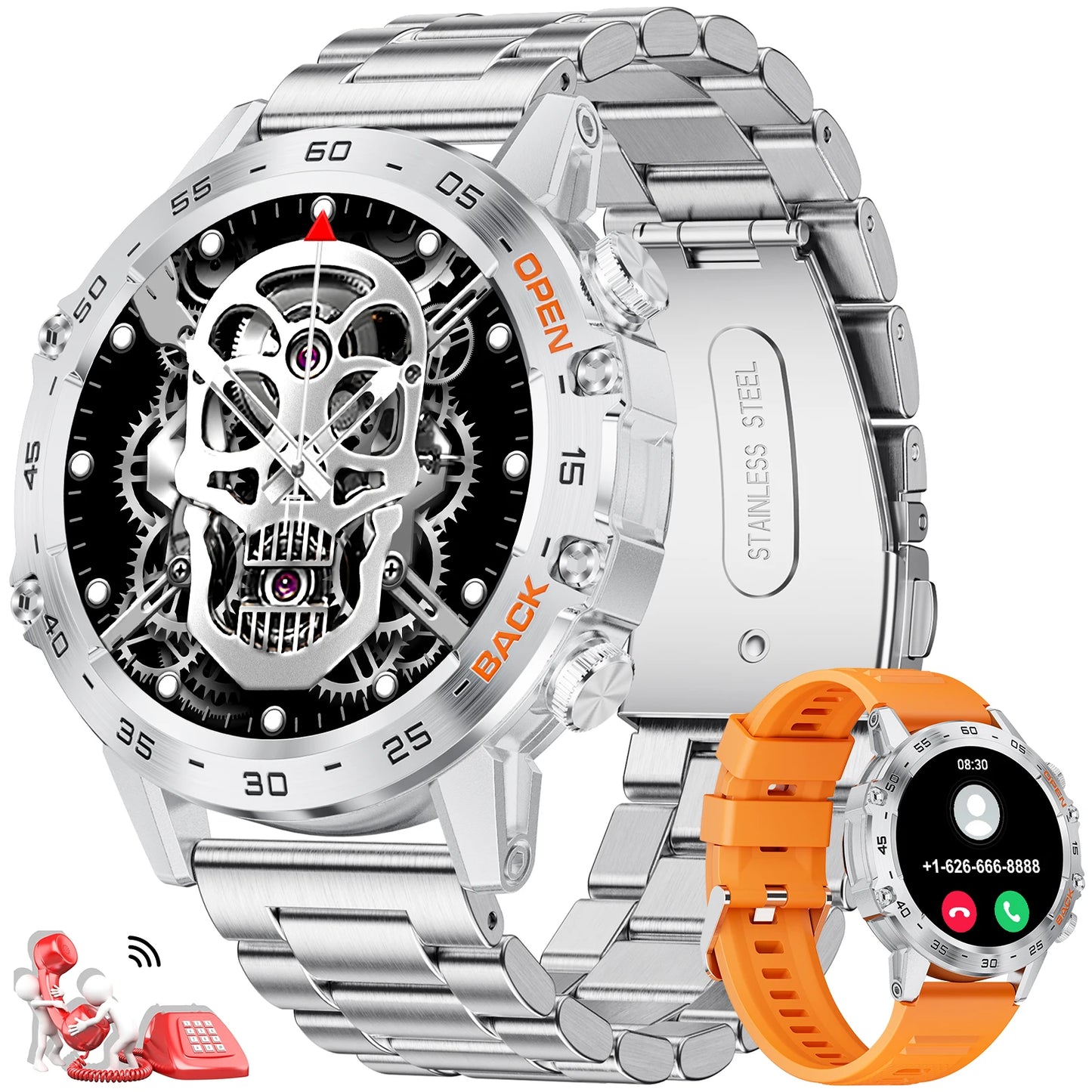 LIGE New1 | Smartwatch 1.39″ con Llamadas Bluetooth – Tu Compañero Fitness & Estilo