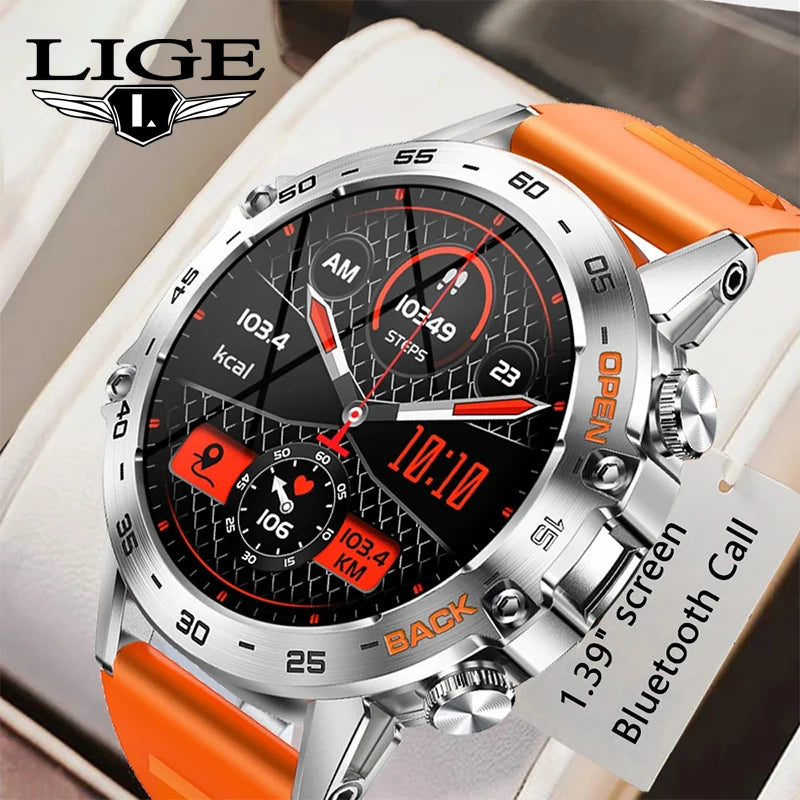 LIGE New1 | Smartwatch 1.39″ con Llamadas Bluetooth – Tu Compañero Fitness & Estilo