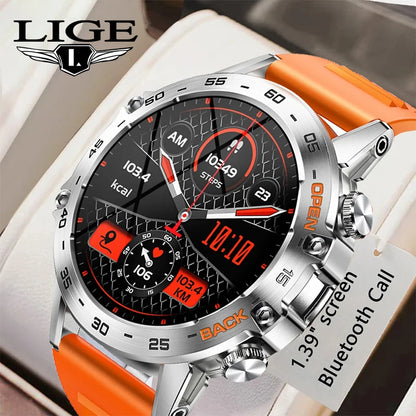 LIGE New1 | Smartwatch 1.39″ con Llamadas Bluetooth – Tu Compañero Fitness & Estilo